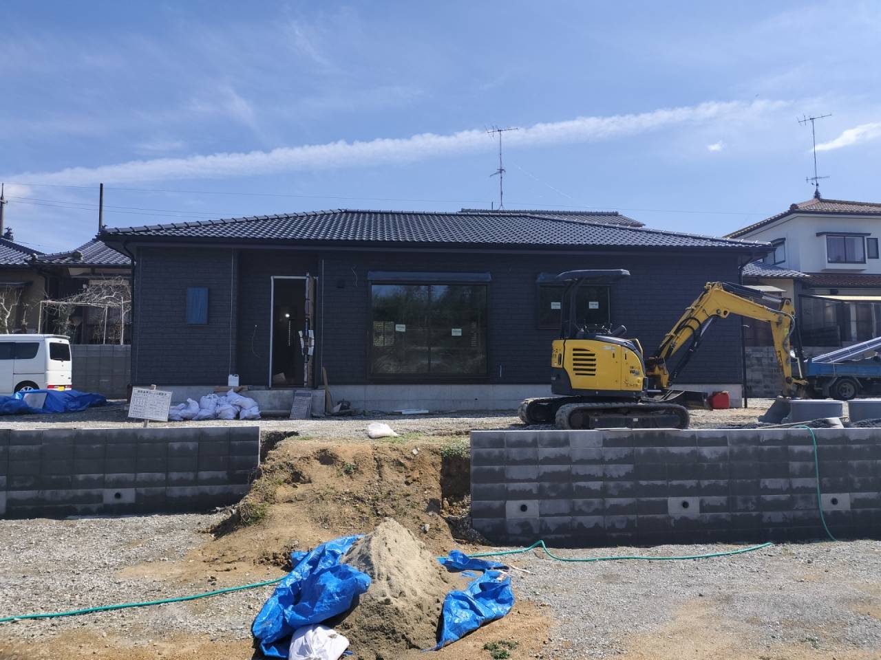 【東須恵新築平屋住宅 ～外壁工事が完成しました！！】宇部市の新築・リノベーション|ART・BE株式会社